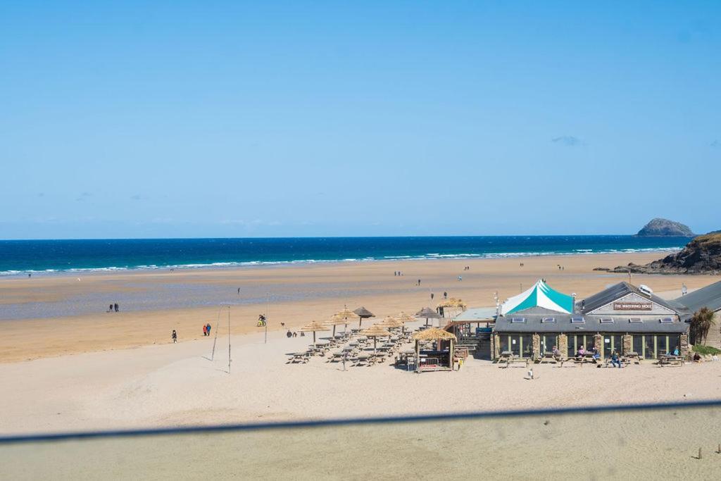 Luxury Beach Apartment Perranporth Exterior foto
