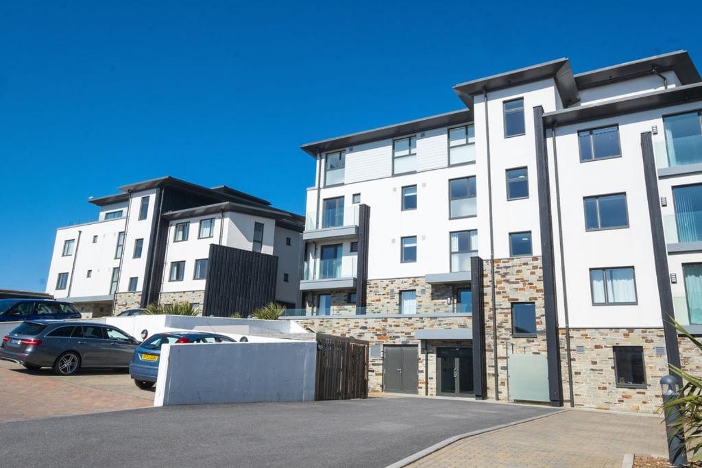 Luxury Beach Apartment Perranporth Exterior foto
