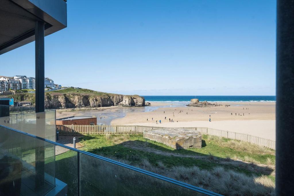 Luxury Beach Apartment Perranporth Exterior foto